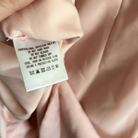 NWT Fame and Partners Light Pink Mini Formal Cocktail Dress - Picture 7 of 10